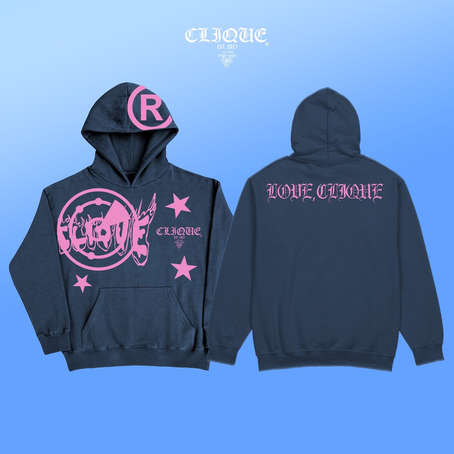 RADAR LOGO Pullover Hoodie