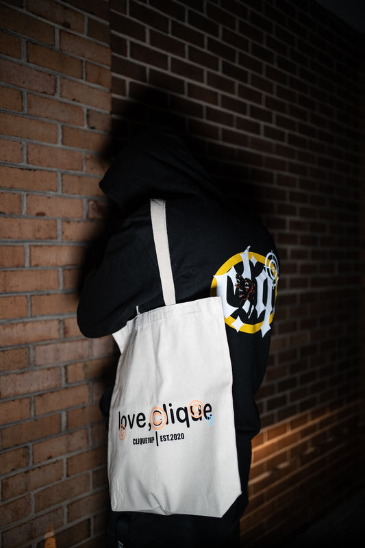 ☆ Love, Clique Tote Bag